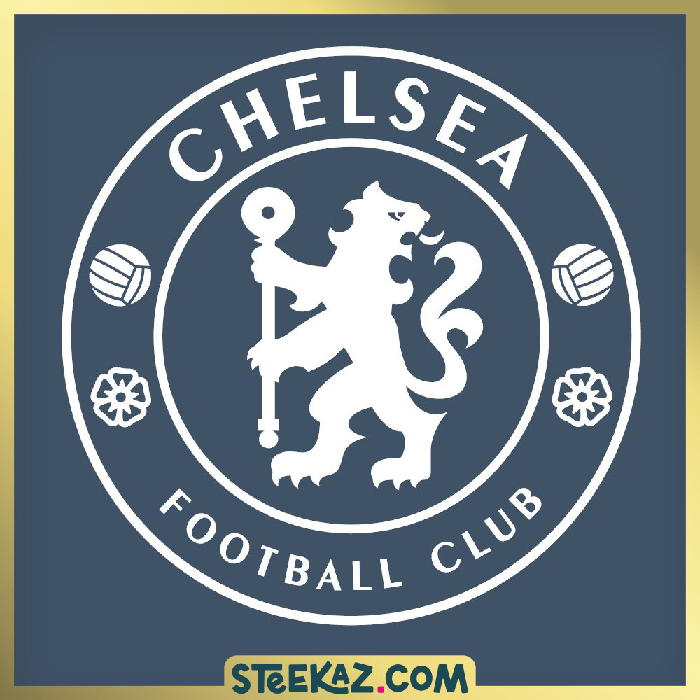 thumbnail image 2 of Chelsea FC 5" Blue Lion Die Cut Vinyl Decal - Bumper Sticker / Window 2 of 3