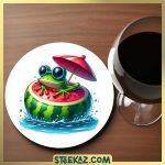 Holiday Frog on Watermelon - Image 4