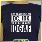 Just So We're Clear