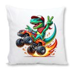 Dinosaur on Monster Truck